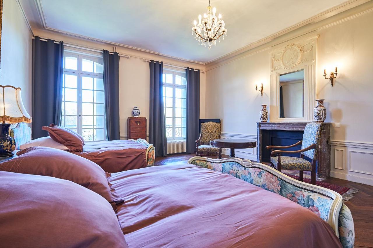 Chateau Des Monts Barbeville Bagian luar foto